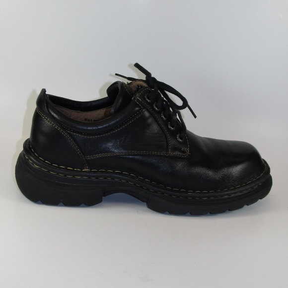 Born Blk Leather Oxfords Sz 8M  Mens. Casual(0039) - Picture 2 of 8